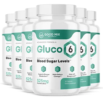Gluco6 6 Bottle Package